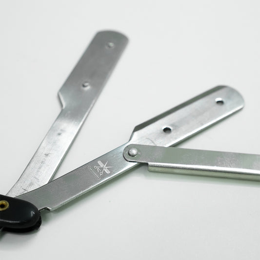 Classic Barber Cut Throat Razor Black