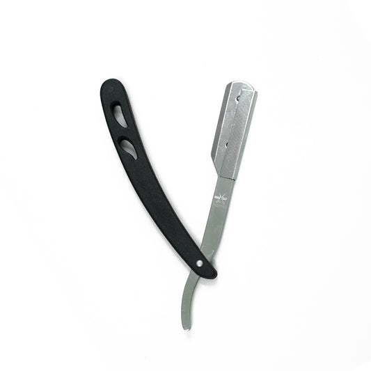 Premium Barber Razor Cut Throat Black