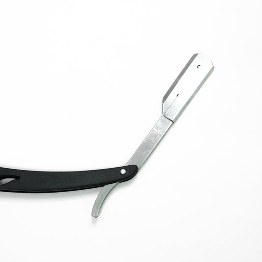 Premium Barber Razor Cut Throat Black